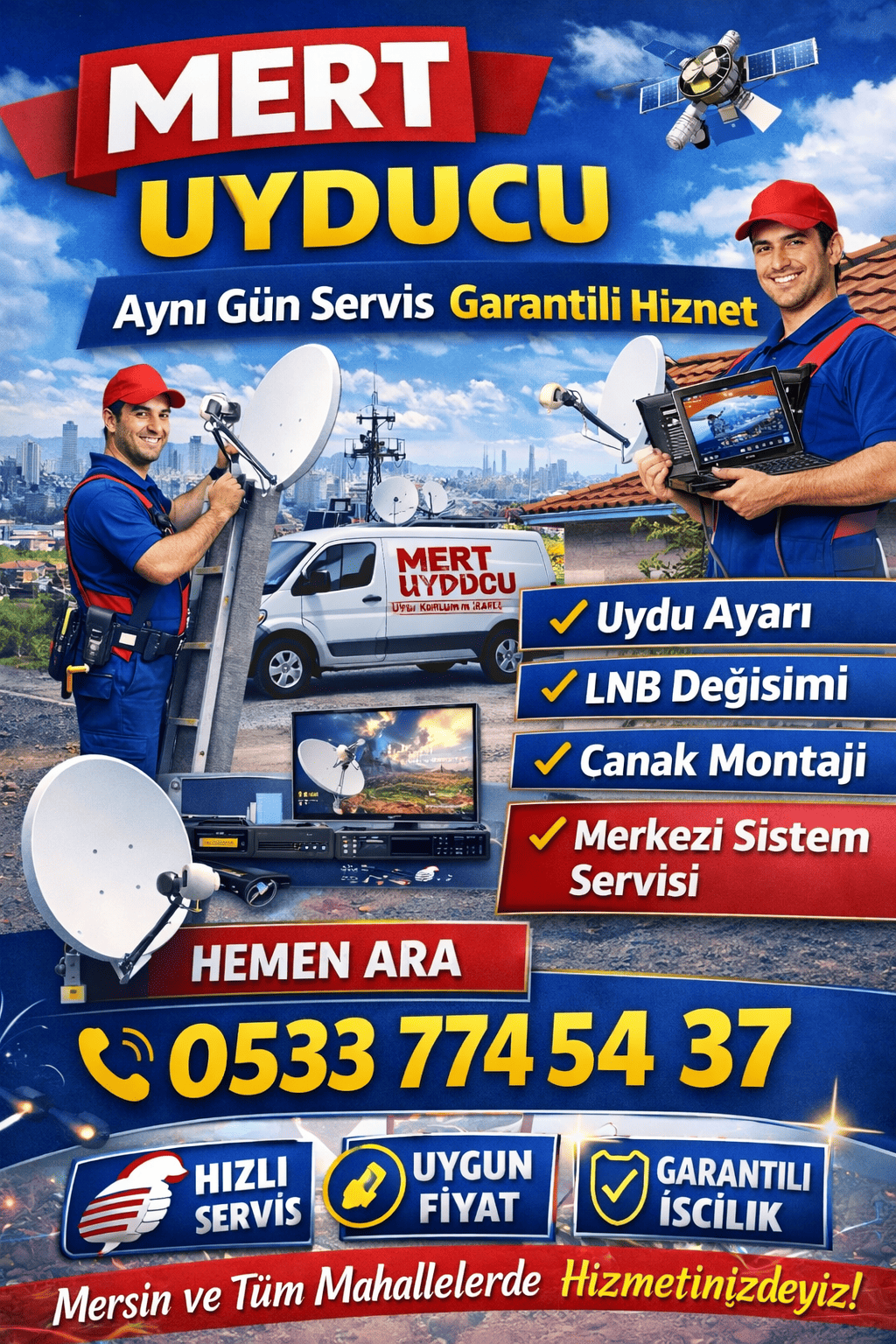 Mersin Her Yerine Servis
