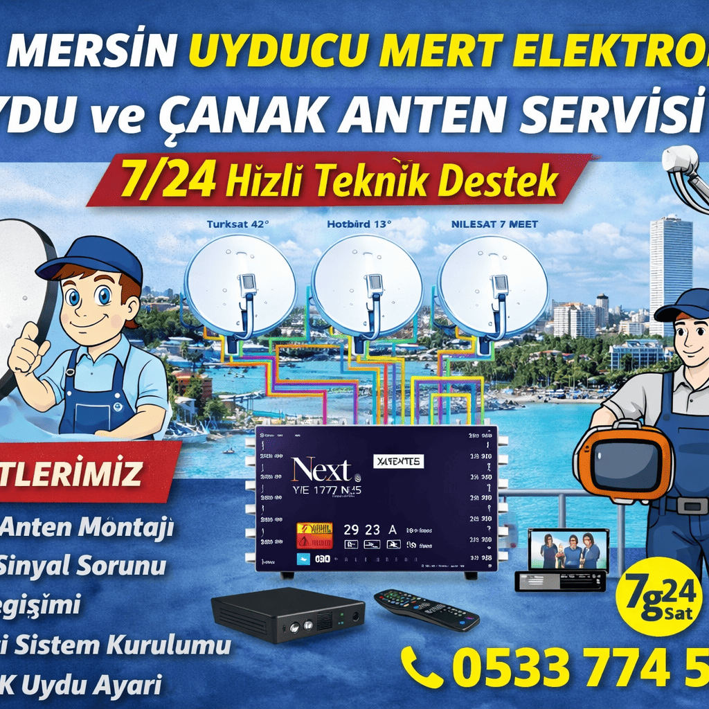 Mersin uyducu servis görseli